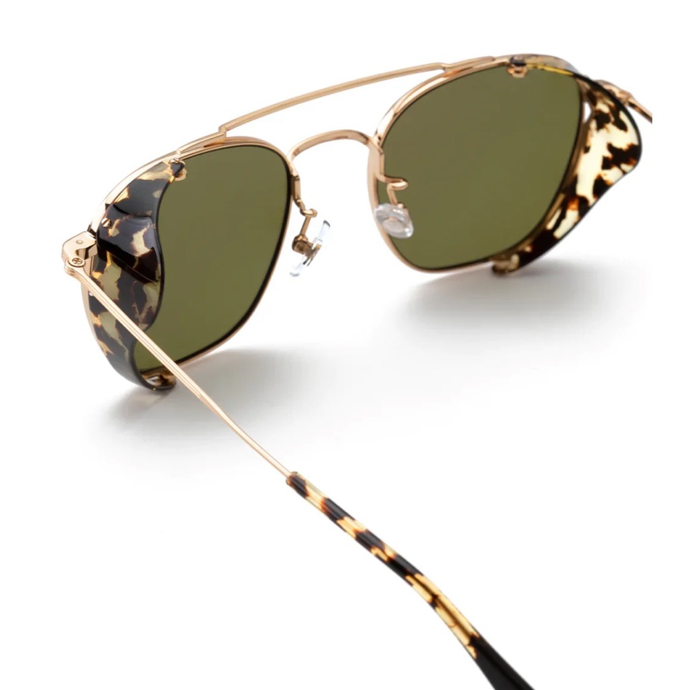 KREWE Earhart Blinker 24k + Zulu Polarized Sunglasses - Picture 6 of 7